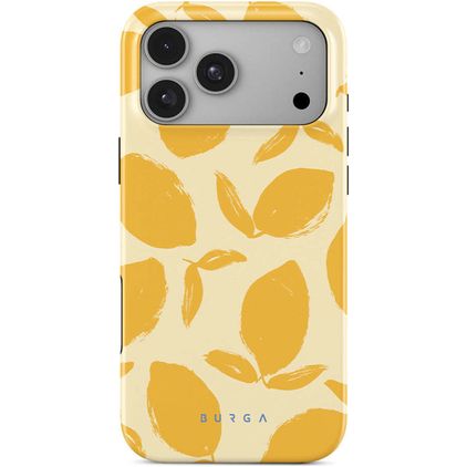 Burga Tough iPhone 18 Pro Max MagSafe Hülle Hardcase Backcover Stoßfest - Lemon Tart