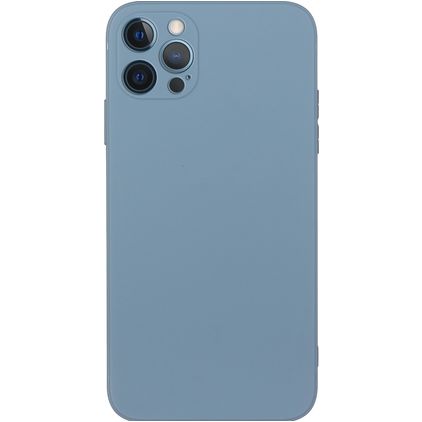 Mobigear Colors iPhone 15 Pro Max Hülle Flexibles TPU Backcover - Grau