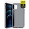 ITSkins SpectrumClear iPhone 12 Hülle Flexibles TPU Backcover Stoßfest - Smoke