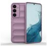 Mobigear Bumpy Samsung Galaxy S24 Plus Hülle Flexibles TPU Backcover - Lila