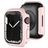 Mobigear Colors (dünn) Apple Watch - 45 mm Hardcase Hülle - Pink