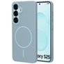 Mobiparts Slim Line Samsung Galaxy S25 MagSafe Hülle Hardcase Backcover - Sage Green