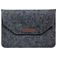 Mobigear Envelope Filz Laptop Sleeve (max 20 cm x 31 cm) Laptophülle - Schwarz