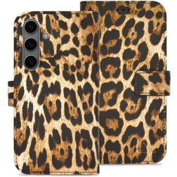 My Style Flex Wallet Samsung Galaxy S24 Hülle Klapphülle Geldbörse - Wild Leopard