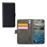 Mobilize Classic Gelly Wallet Nokia 2.4 Hülle Klapphülle Geldbörse - Schwarz