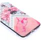 Mobigear Marble Durchsichtig iPhone XS Max Hülle Flexibles TPU Backcover - Blumen