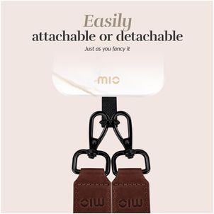 MIO Lanyard Universal-Handykette einstellbar - White Marble