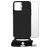 Mobilize Lanyard Gelly iPhone 13 Pro Max Flexibles TPU Handykette - Schwarz