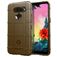 Mobigear Rugged Shield LG K50s Hülle Flexibles TPU Backcover Stoßfest - Braun
