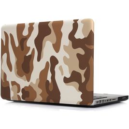 Mobigear Design MacBook Pro 14 Zoll (2021-2025) Hardcase Hülle MacBook Case - Desert Camauflage - Model A2442 / A2779 / A2918 / A2992 / A3401 / A3112 / A3434