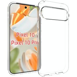 Mobigear Basics Durchsichtig Google Pixel 10 Hülle Flexibles TPU Backcover - Transparent