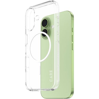 CARE by PanzerGlass Urban Explorer iPhone 17 MagSafe Hardcase Backcover - Transparent / Weiß