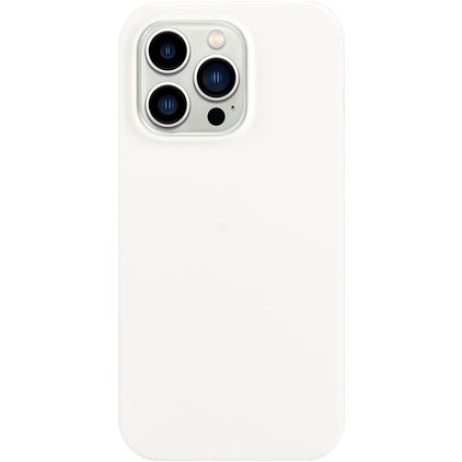 Mobigear Colors iPhone 14 Pro Hülle Flexibles TPU Backcover - Weiß