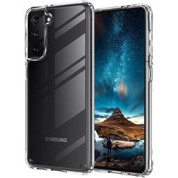 Mobigear Crystal Durchsichtig Samsung Galaxy S21 Ultra Hülle Hardcase Backcover - Transparent