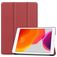 Mobigear Tri-Fold iPad 7 (2019) Klapphülle - Weinrot
