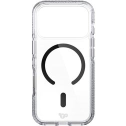 Tech21 EvoCrystal iPhone 18 Pro MagSafe Hülle Hardcase Backcover - Transparent / Schwarz