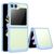 Mobigear Crystal Samsung Galaxy Z Flip 5 Hülle Hardcase Backcover - Transparent / Blau