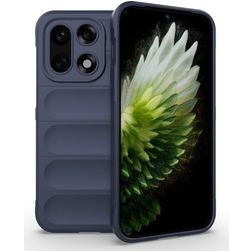 Mobigear Bumpy OnePlus 15 Hülle Flexibles TPU Backcover - Dark Blue