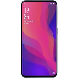 Mobigear Premium OPPO Find X Panzerglas Displayschutz - Hüllenfreundlich - Schwarz