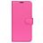 Mobigear Classic Samsung Galaxy M22 Hülle Klapphülle Geldbörse - Pink