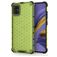 Mobigear Honeycomb Samsung Galaxy A51 Hülle Hardcase Backcover Stoßfest - Grün