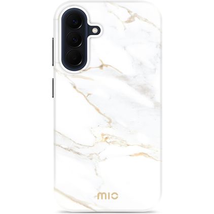 MIO Samsung Galaxy A57 MagSafe Hülle Hardcase Backcover - White Marble