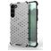 Mobigear Honeycomb Samsung Galaxy S23 Plus Hülle Hardcase Backcover Stoßfest - Weiß
