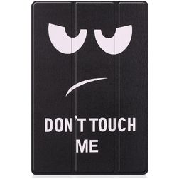 Mobigear Tri-Fold Samsung Galaxy Tab A8 10.5 (2021) Klapphülle - Do Not Touch