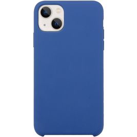 Mobigear Rubber Touch iPhone 15 Plus Silikon Hülle Backcover - Dunkelblau