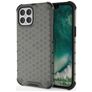 Mobigear Honeycomb iPhone 12 Pro Max Hülle Hardcase Backcover Stoßfest - Grau