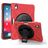 Mobigear SureGrip XGuard iPad Air 11 Zoll (2026) Hülle Kunststoff,Silikon Backcover + Stifthalter + Schulterträger + Ständer - Rot