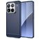 Mobigear Brushed Slim Xiaomi 15 Pro Hülle Flexibles TPU Backcover - Blau