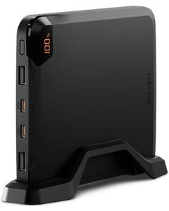 Cygnett VertPWR 4 USB Powerbank 25.000 mAh Power Delivery 100W - Schwarz