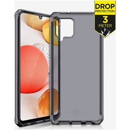 ITSkins SpectrumClear Samsung Galaxy A42 Hülle Flexibles TPU Backcover Stoßfest - Smoke