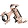 Mobigear Alloy Fixing Fahrradhalterung / Motorradhalterung Lenkerhalterung Klemme Universal - Gold