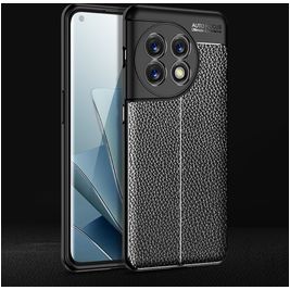 Mobigear Luxury OnePlus 11 Hülle Flexibles TPU Backcover - Schwarz