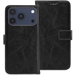 My Style Flex Wallet iPhone 18 Pro Max Hülle Klapphülle Geldbörse - Schwarz