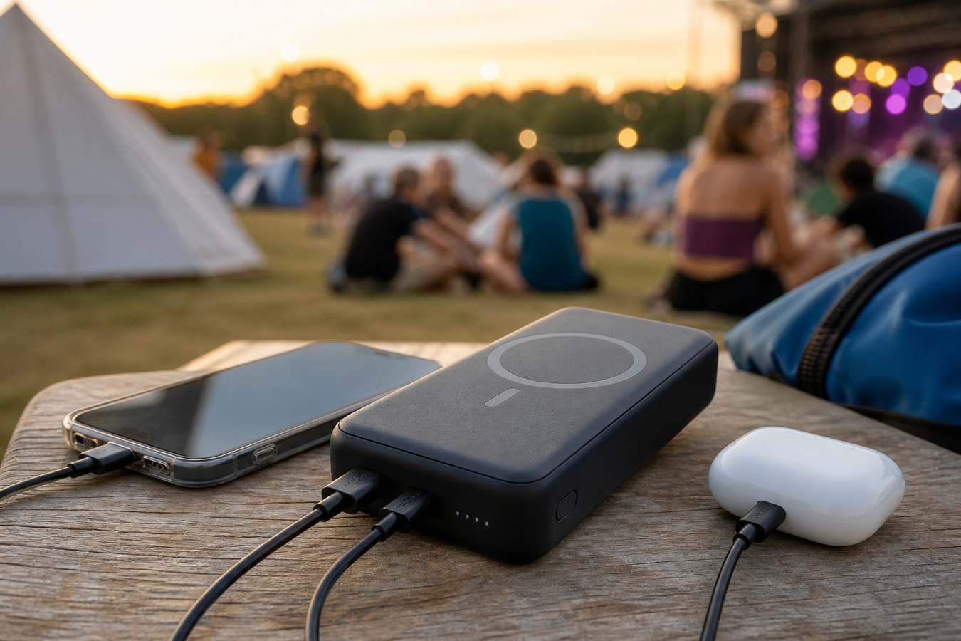 Die besten Powerbanks fürs Festival: Tipps & Empfehlungen