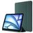 Mobigear Tri-Fold Gel iPad Air 11 Zoll (2024) Hülle TPU,Kunstleder Klapphülle + Stifthalter - Grün