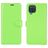 Mobigear Classic Samsung Galaxy A12 Klapphülle Portemonnaie - Grün