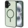 Mobiparts Hardcover iPhone 16 Plus MagSafe Hardcase Backcover - Satin Green