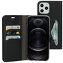 Mobiparts Classic Wallet iPhone 12 Pro Max Klapphülle Portemonnaie - Schwarz