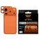 PanzerGlass FENDER iPhone 17 Pro Aluminium Kameraschutz - Hüllenfreundlich - Cosmic Orange