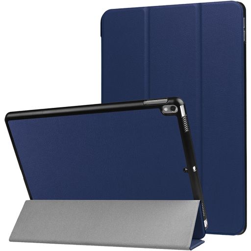 Mobigear Tri-Fold iPad Pro 10.5 Zoll (2017) Hülle Klapphülle - Dunkelblau