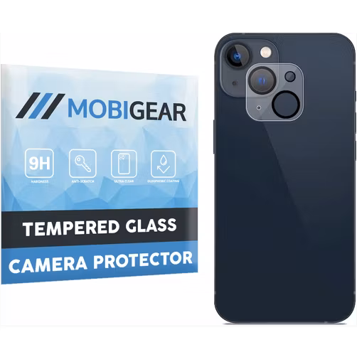 Mobigear iPhone 15 Plus Panzerglas Gehärtetes Glas Kamera Schutz - Hüllenfreundlich