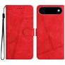 Mobigear Stitch iPhone Air Hülle Klapphülle Geldbörse - Rot