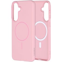 Mobiparts Slim Line Samsung Galaxy A37 MagSafe Hülle Hardcase Backcover - Blush Pink