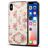 Mobigear Design iPhone XS Max Hülle Flexibles TPU Backcover - Pfingstrose
