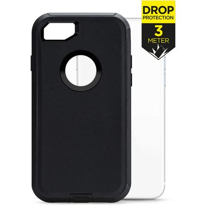 Mobilize Defender iPhone 6 Hardcase Backcover Shockproof - Schwarz
