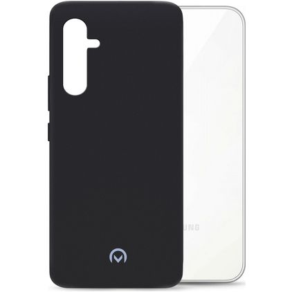 Mobilize Rubber Gelly Samsung Galaxy A54 Hülle Flexibles TPU Backcover - Matt Black